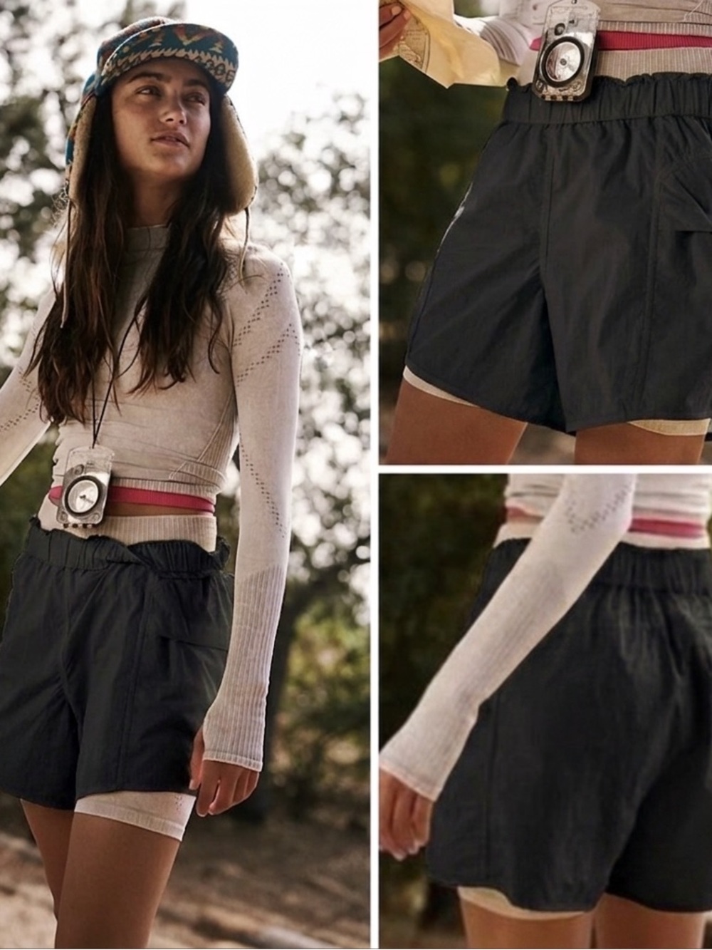 FP MOVEMENT In The Wild Short XS Black $58 Retail NWOT